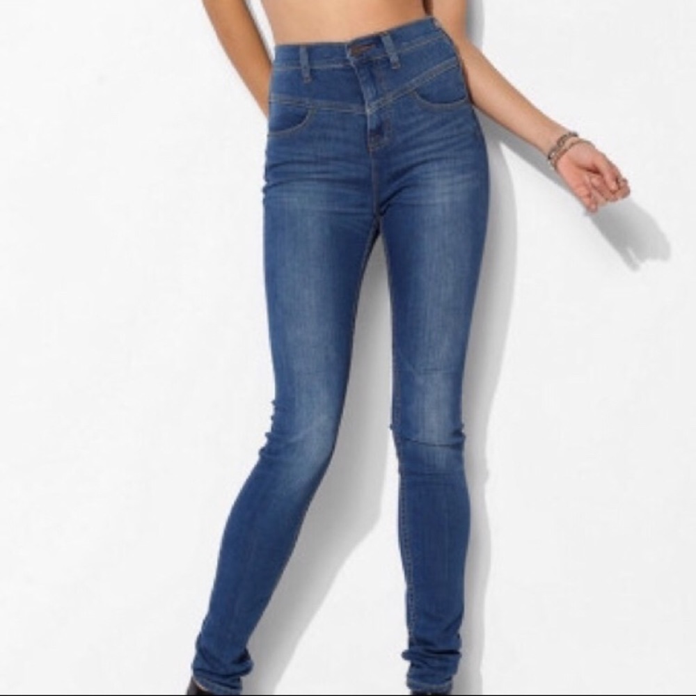 Urban Outfitters BDG high rise blue jeans